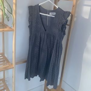 Are you looking for the perfect summer romper? Impressions Eyelet Romper - M.